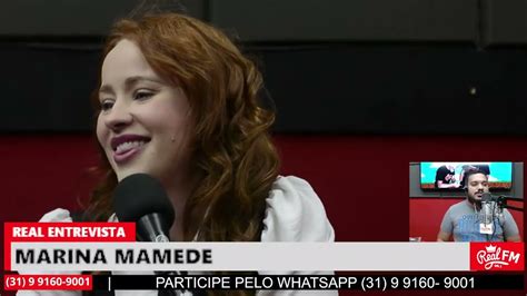 Real Entrevista Marina Mamede Streamer Youtube