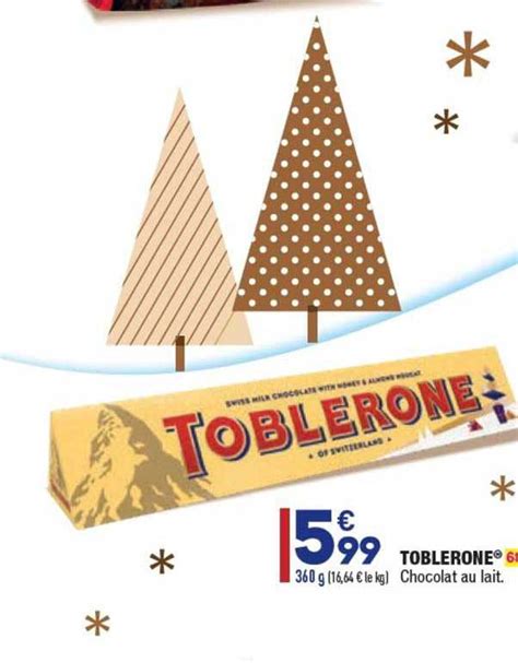 Promo Toblerone Chez Aldi Icatalogue Fr