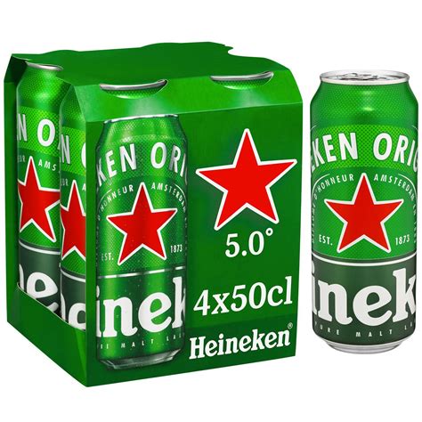 Bi Re Blonde Heineken Le Pack De Canettes De Cl Prix Carrefour