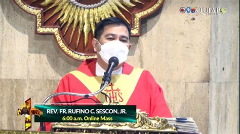 Live Tv Mass Today At Quiapo Church Friday February Am