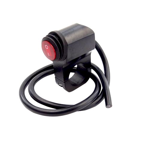 Motorcycle Atv Waterproof Handlebar Headlight Switch Fog Spot Light Led