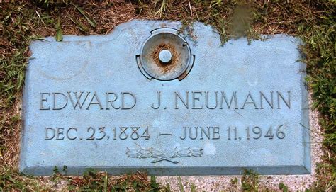 Edward Julius Neumann Find A Grave Memorial