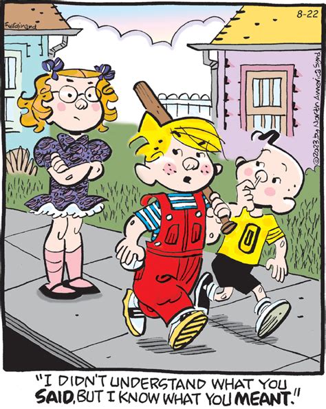 Dennis The Menace Comic Strip 2023-08-22 | Comics Kingdom