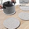 Amazon ME FAN Trivets Potholders Set Cotton Thread Weave Trivets For For Hot Pots And