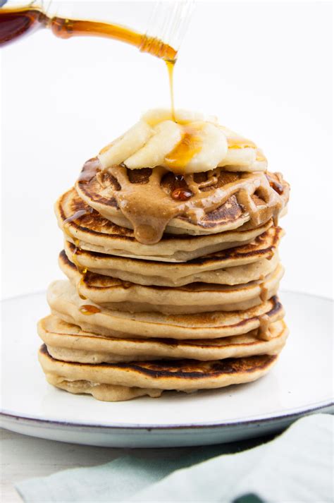 Vegan Protein Pancakes Recipe - Elephantastic Vegan