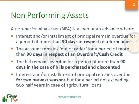 Non Performing Assets