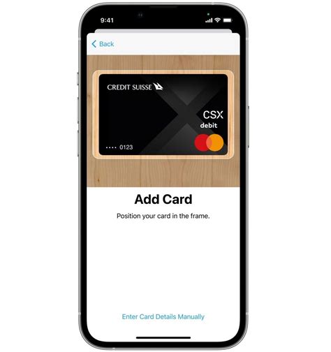 Apple Pay Credit Suisse