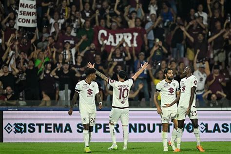 Il Toro Mata La Salernitana Finisce All Arechi Cip