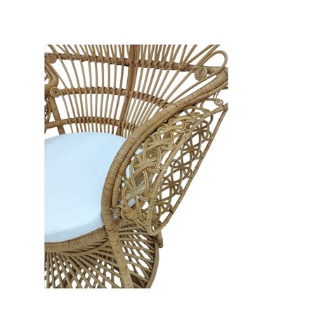 Peacock Chair With Natural Cane Frame Evolution Furniture