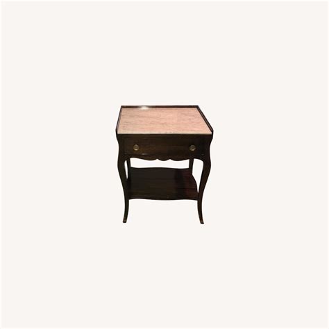 Antique Mahogany End Tables - AptDeco