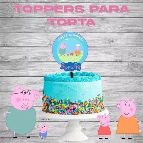 Kit Cumpleaños Peppa Pig Hada Imprimible Editable en venta en Linares