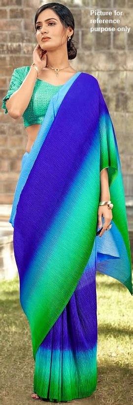 Accordion Pleated Fancy Saree Ynf Simply Sarees Melbourne