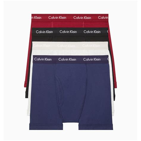 Calvin Klein Mens Cotton Classic 4 Pack Boxer Brief Nb1175 978 Rafaelos