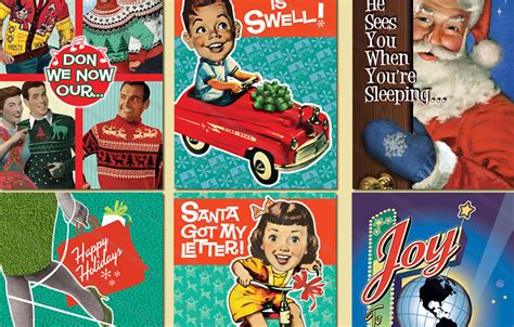 Design: Retro Christmas Cards - Ultra Swank