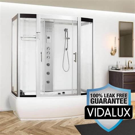 Vidalux Fusion 1200 X 900 Steam Shower Cabin