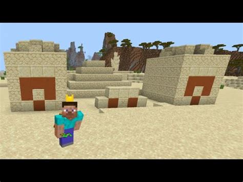 Minecraft Bedrock Mega Loot Seed 12 Desert Temples Several Villages