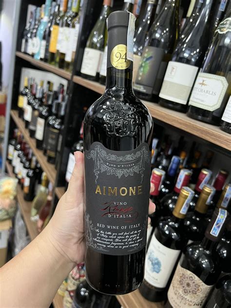 Rượu vang đỏ Ý Aimone Vino Rosato D Italia Nv