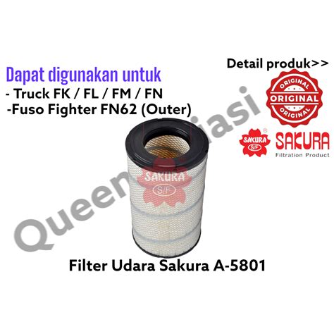 Jual Filter Udara Fuso Fighter Fn Outer Truck Fk Fl Fm Fn Sakura