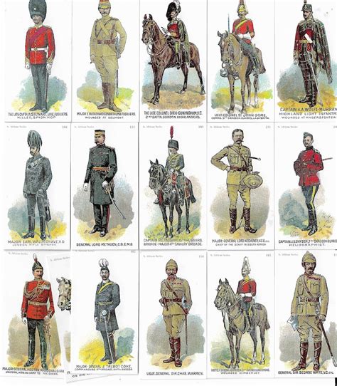 Boer War Uniforms series 3. Modern Reprint of Original 1901 Selection ...