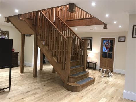 Contemporary Oak Staircase Traditional Conservatories