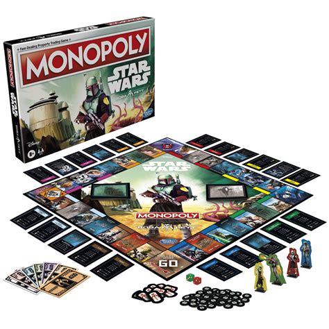 Monopoly Star Wars Boba Fett Board Game At Mighty Ape Australia