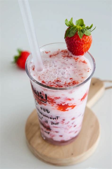 Strawberry Boba – Strawberry Milk Tea - China Sichuan Food