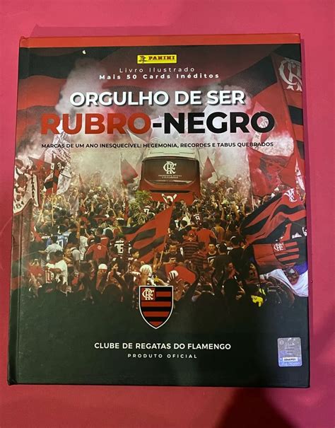 Lbum De Figurinha Flamengo Capa Dura Orgulho De Ser Rubro Negro