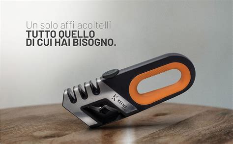 Keens Tools Affilacoltelli Manuale Con Angolo Di Affilatura Regolabile