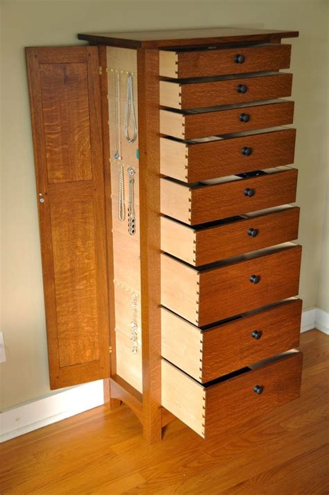 Honey Do Woodworking Handcrafted Jewelry Armoire Lingerie Chest