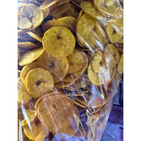 KEREPEK PISANG TANDUK 500g PACKING PLASTIK RANGUP DAN GURIH HARGA