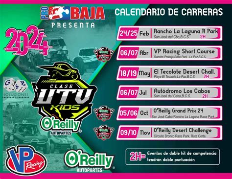 Probaja Presenta Calendario De Off Road 2024 En BCS