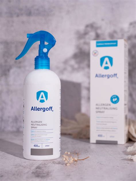 Hay Fever Asthma Preventer Allergoff Dust Mite Spray