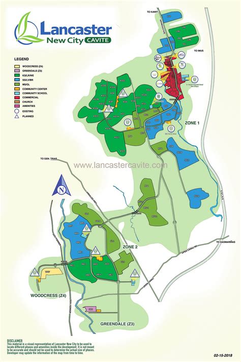 Lancaster New City Cavite Map