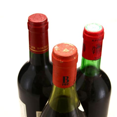 Assorted French Red Wines 3x75cl | Wine Auctioneer