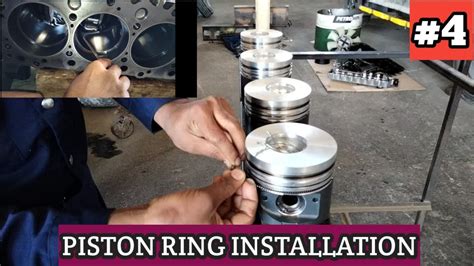 Piston Ring Installation Full Process How To Install Piston Ring