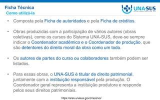 Ficha T Cnica Para Recursos Educacionais Ppt