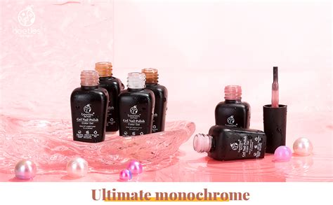 Beetles Gel Polish Set Colors Transparent Jelly Milky White Sheer Pink Nude Gel Polish Kit