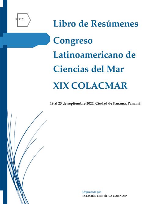 ISBN 978 9962 17 412 7 Libro de Resúmenes Congreso Latinoamericano de