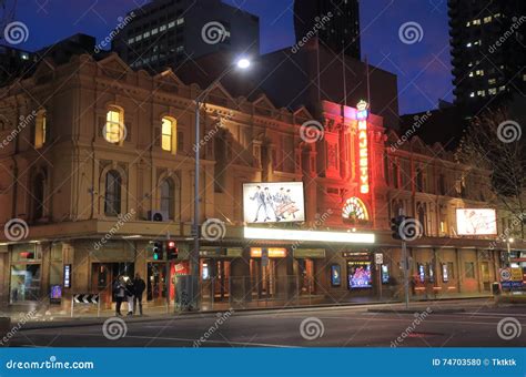 Melbourne Majesty S Theatre Histrical Architecture Australia Editorial ...