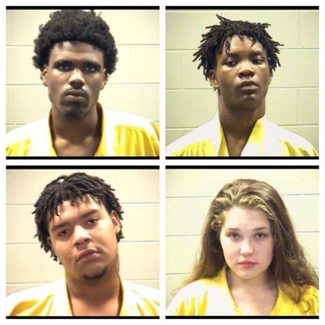 Four Suspects Jailed Charged With Multiple Counts Of Armed Robbery