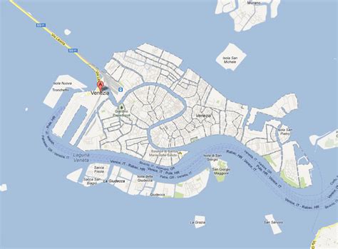 Venice Map and Venice Satellite Images