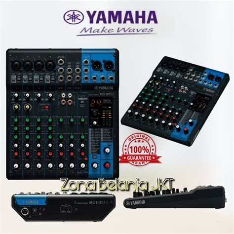 Jual Mixer Audio Yamaha MG10XU 10 Channel Garansi Resmi Original