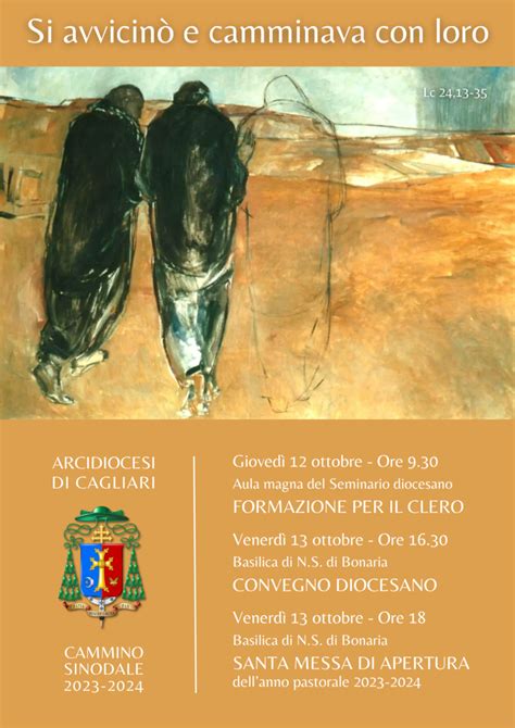 Manifesto Apertura Anno Pastorale Diocesano 2023 2024 Chiesa Di Cagliari