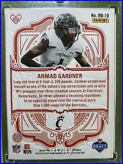 Ahmad Gardner Orange Prizm Rookie Card Rc Sauce Gardner