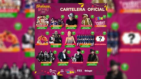 Anuncian Cartelera Oficial Del Palenque Fiestas Del Sol