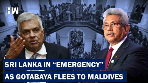 Sri Lanka Crisis Emergency Imposed In The Country President Gotabaya