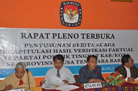 VERIFIKASI PARPOL ANTARA Foto