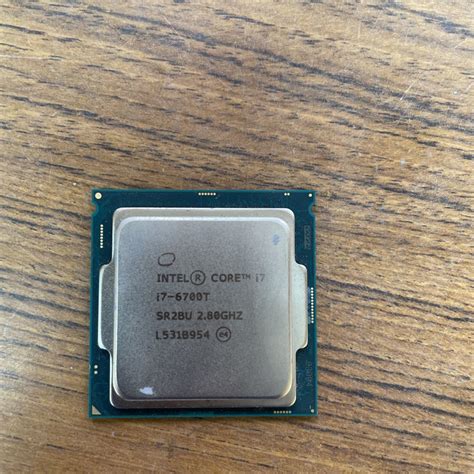 Intel Core I7 6700t 280ghz Sr2bucore I7｜売買されたオークション情報、yahooの商品情報を