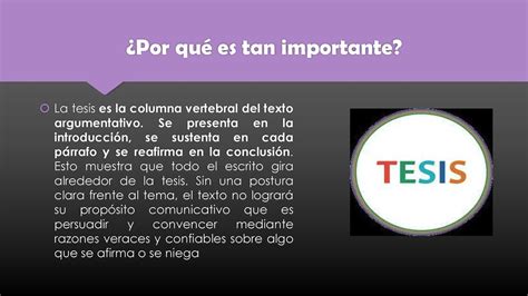 C Mo Formular Una Tesis Para Un Texto Argumentativo Ppt Descargar