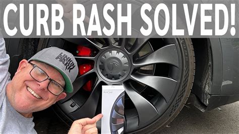 You Won T Believe This Amazing Solution To Tesla Wheel Curb Rash YouTube